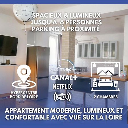 Moderne 60M2 Vue Sur La Loire Hypercentre Apartment บลัวส์ ภายนอก รูปภาพ
