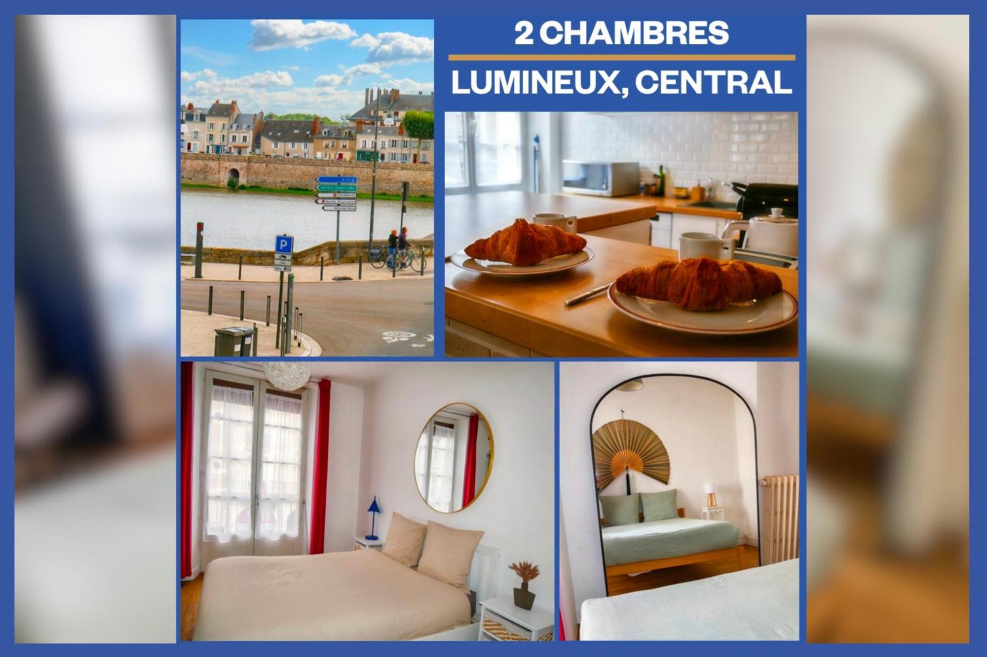 Moderne 60M2 Vue Sur La Loire Hypercentre Apartment บลัวส์ ภายนอก รูปภาพ